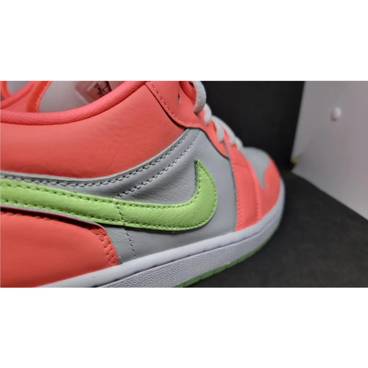 Nike shoes - Nike Air Jordan 1 - Air - FN6772-671 - Lava Glow-Barely Volt 9