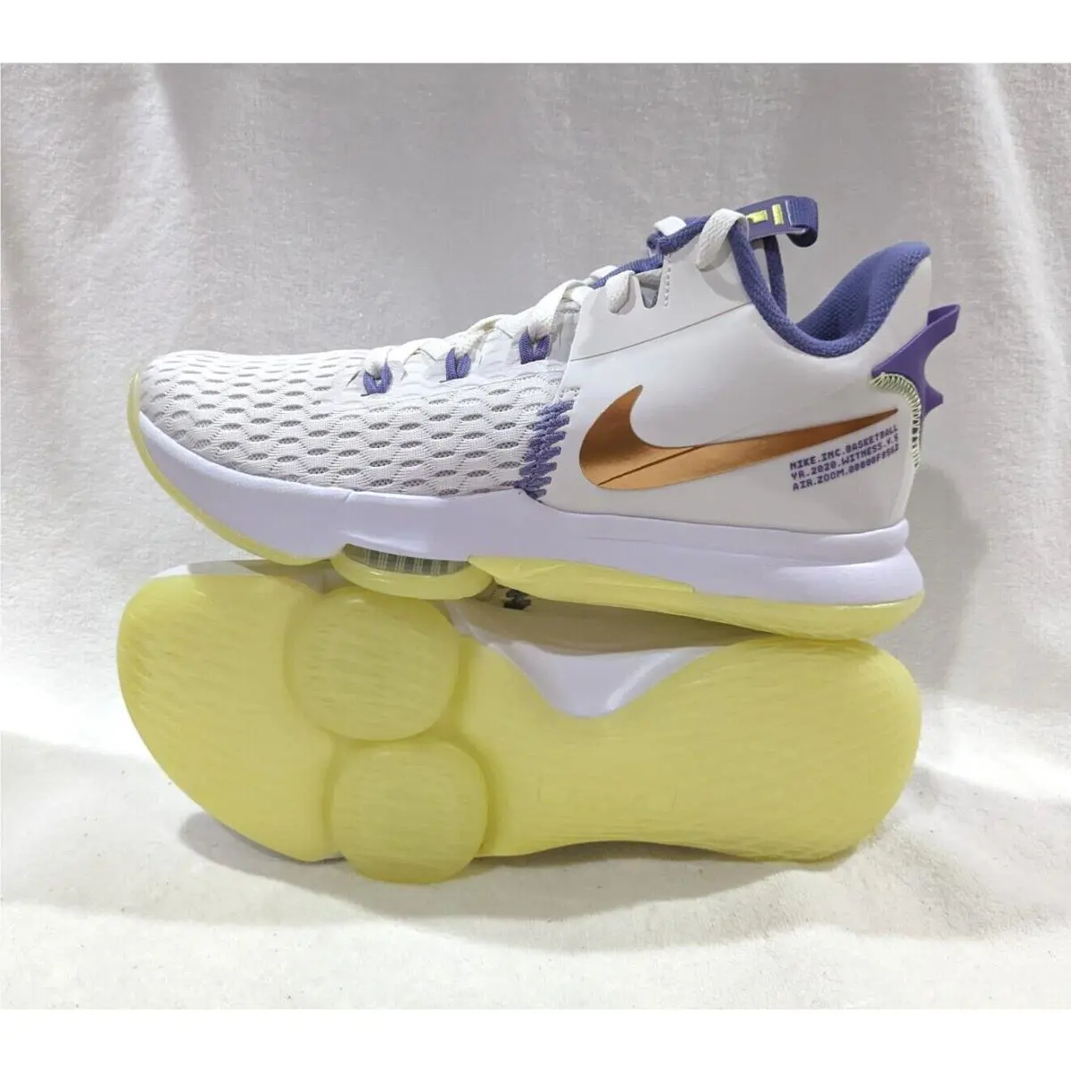 Nike shoes - Nike LeBron 5 - LeBron - CQ9380-102 - Summit White/Bronze 0