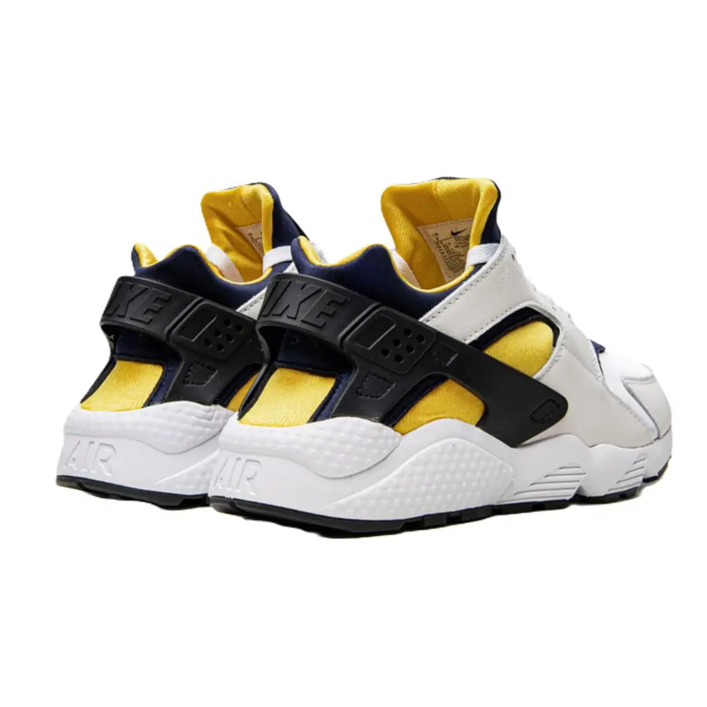 Nike shoes - White/Varsity Maize-Midnight Navy 4
