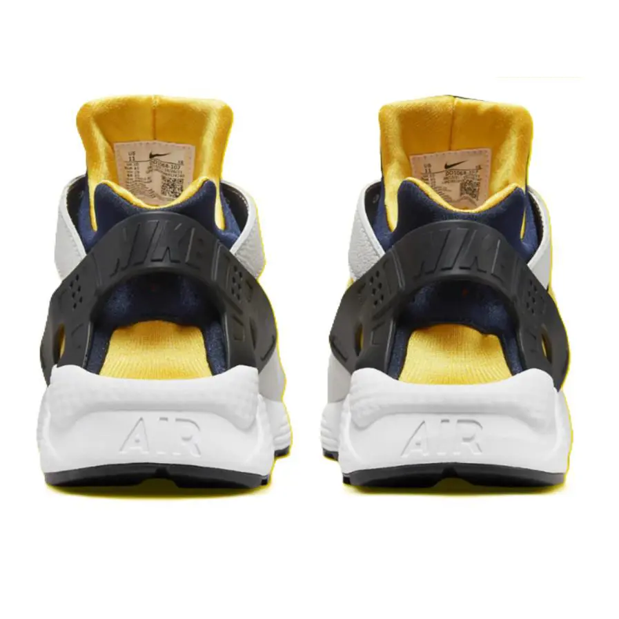 Nike shoes - White/Varsity Maize-Midnight Navy 5