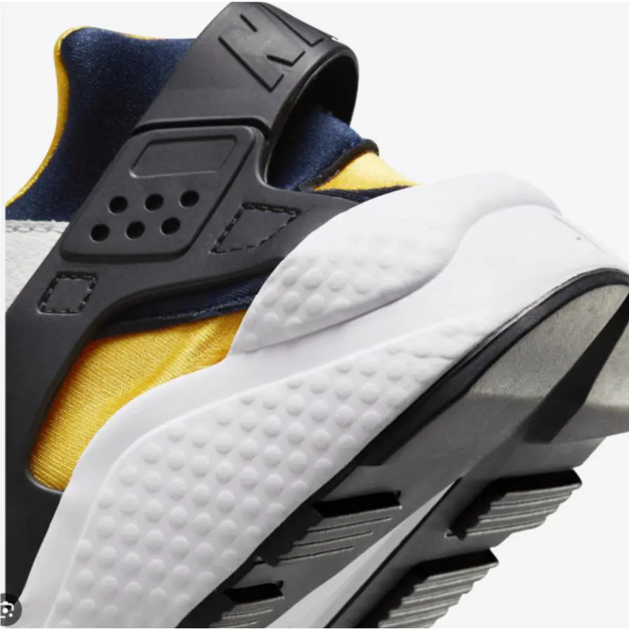 Nike shoes - White/Varsity Maize-Midnight Navy 3