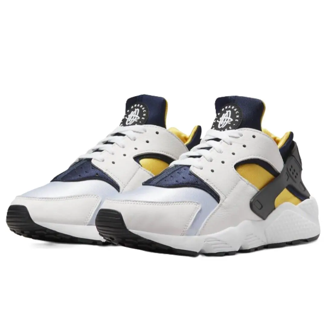 Nike shoes - White/Varsity Maize-Midnight Navy 7