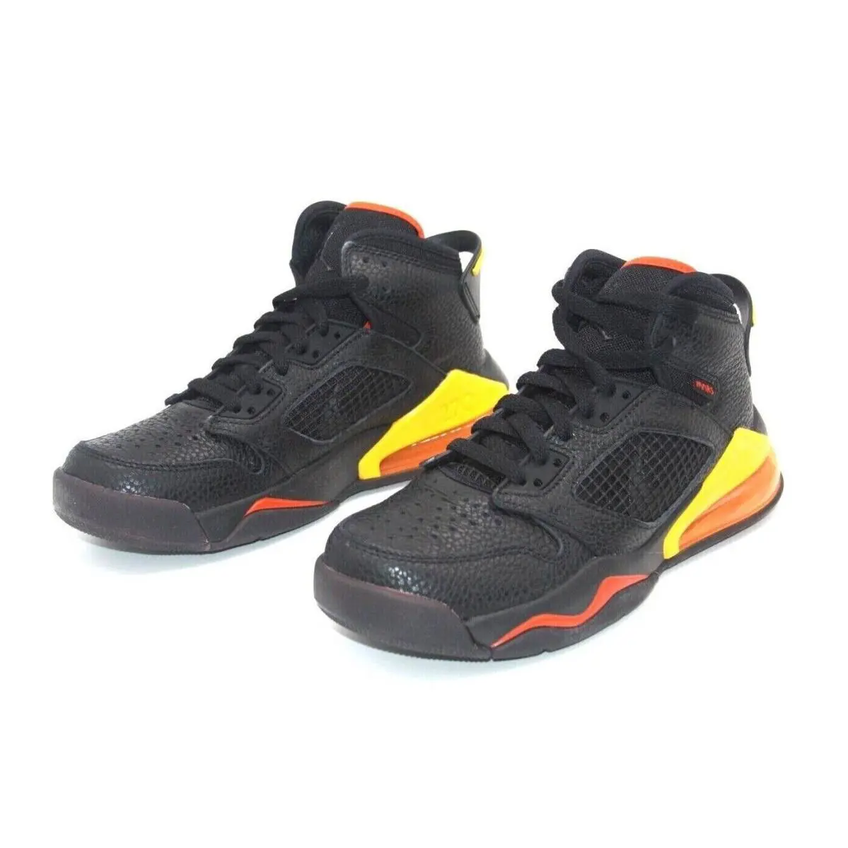 Nike Jordan Mars 270 GS BQ6508-009 Black/black-team Orange Big Kids Sneaker - BLACK/BLACK-TEAM ORANGE