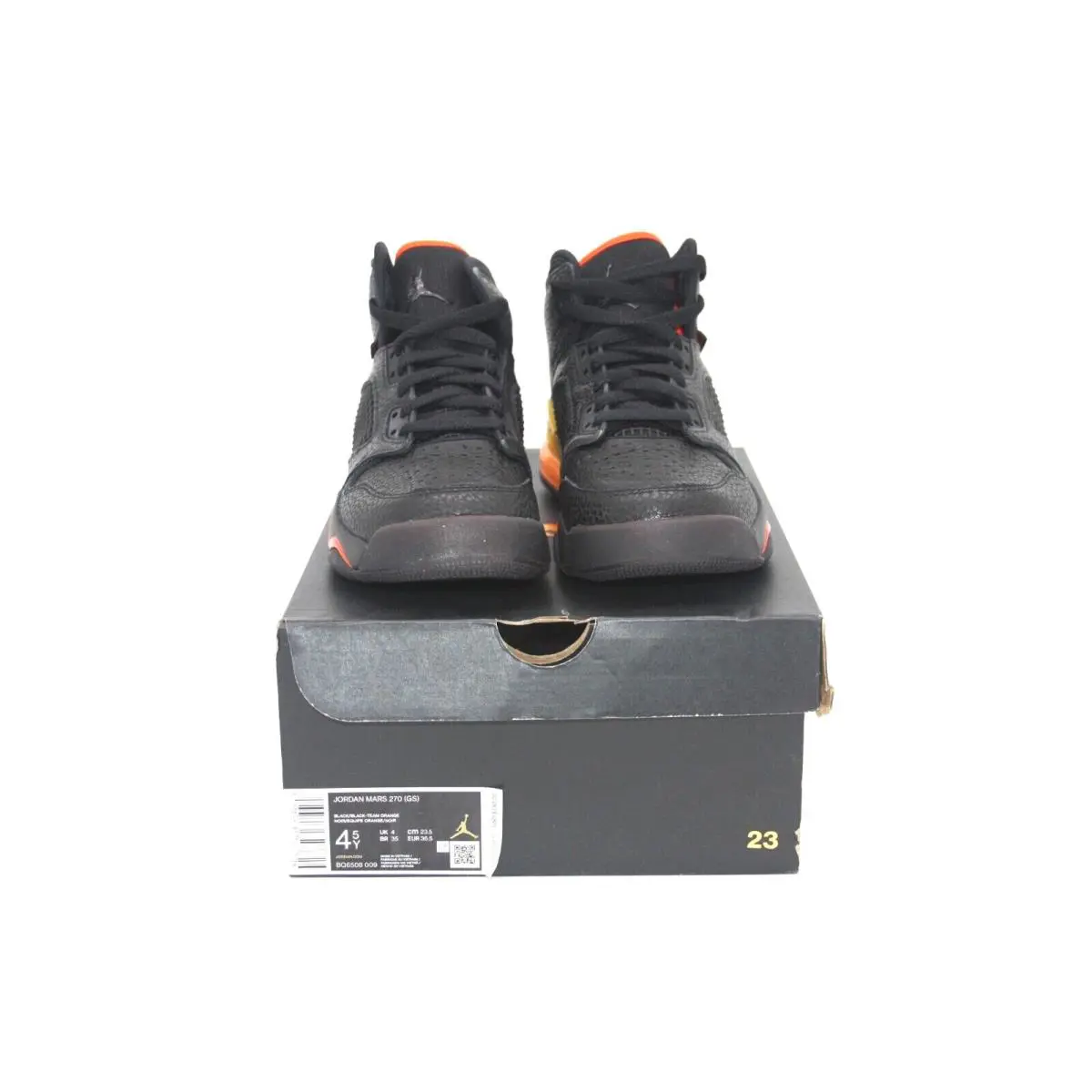 Nike shoes - Jordan Mars 270 - Mars - BLACK/BLACK-TEAM ORANGE 7