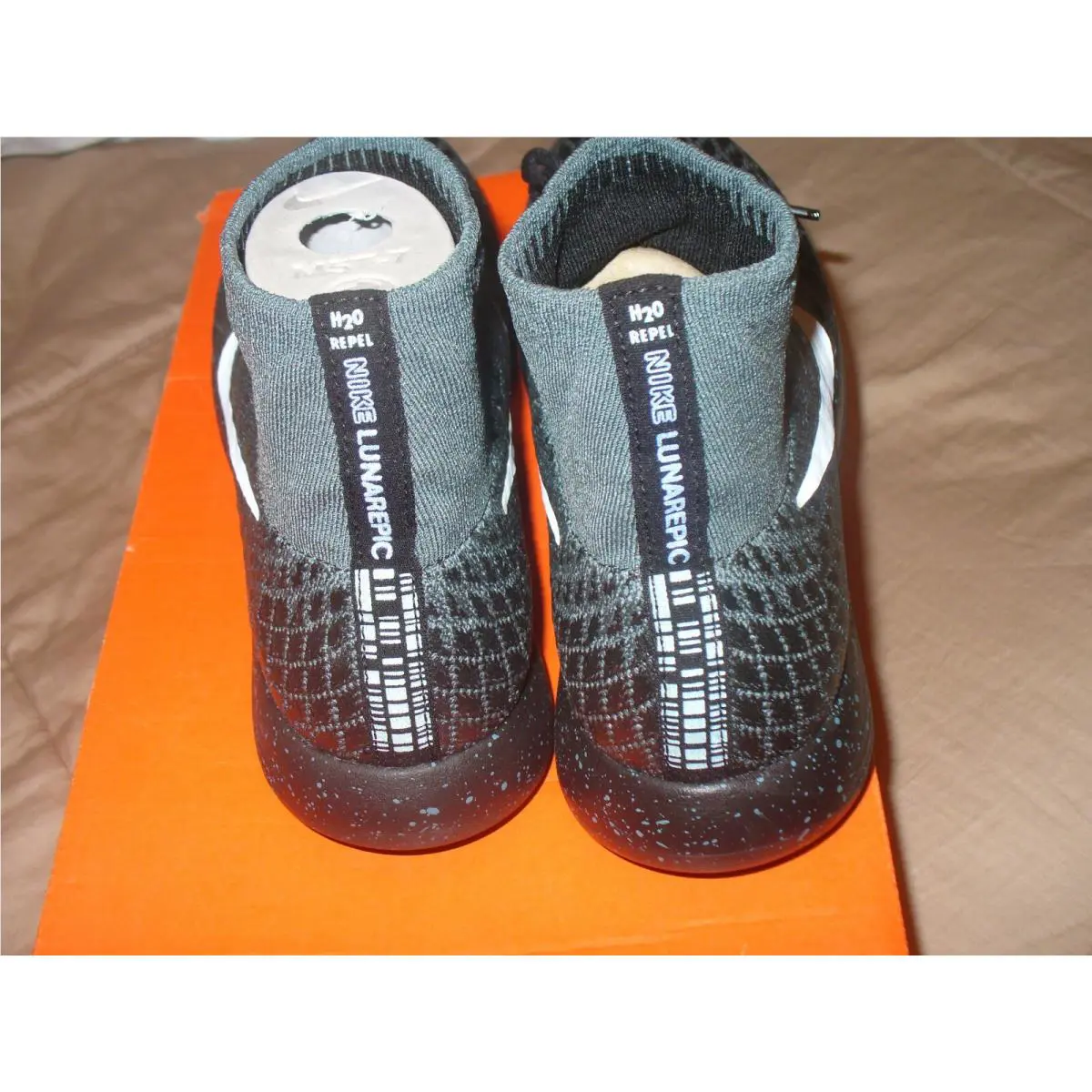 Nike shoes - Lunarepic FK Shield - Lunarepic Shield - Teal Blue Black 5
