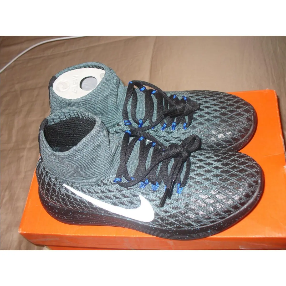 Nike shoes - Lunarepic FK Shield - Lunarepic Shield - Teal Blue Black 12