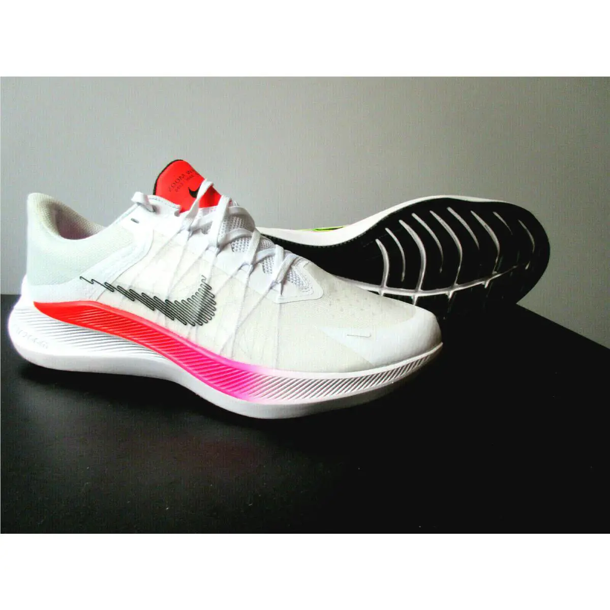 Nike shoes - Winflo 8 - Winflo - CW3419-100 - White/Bright Crimson/Total Orange/Black 1