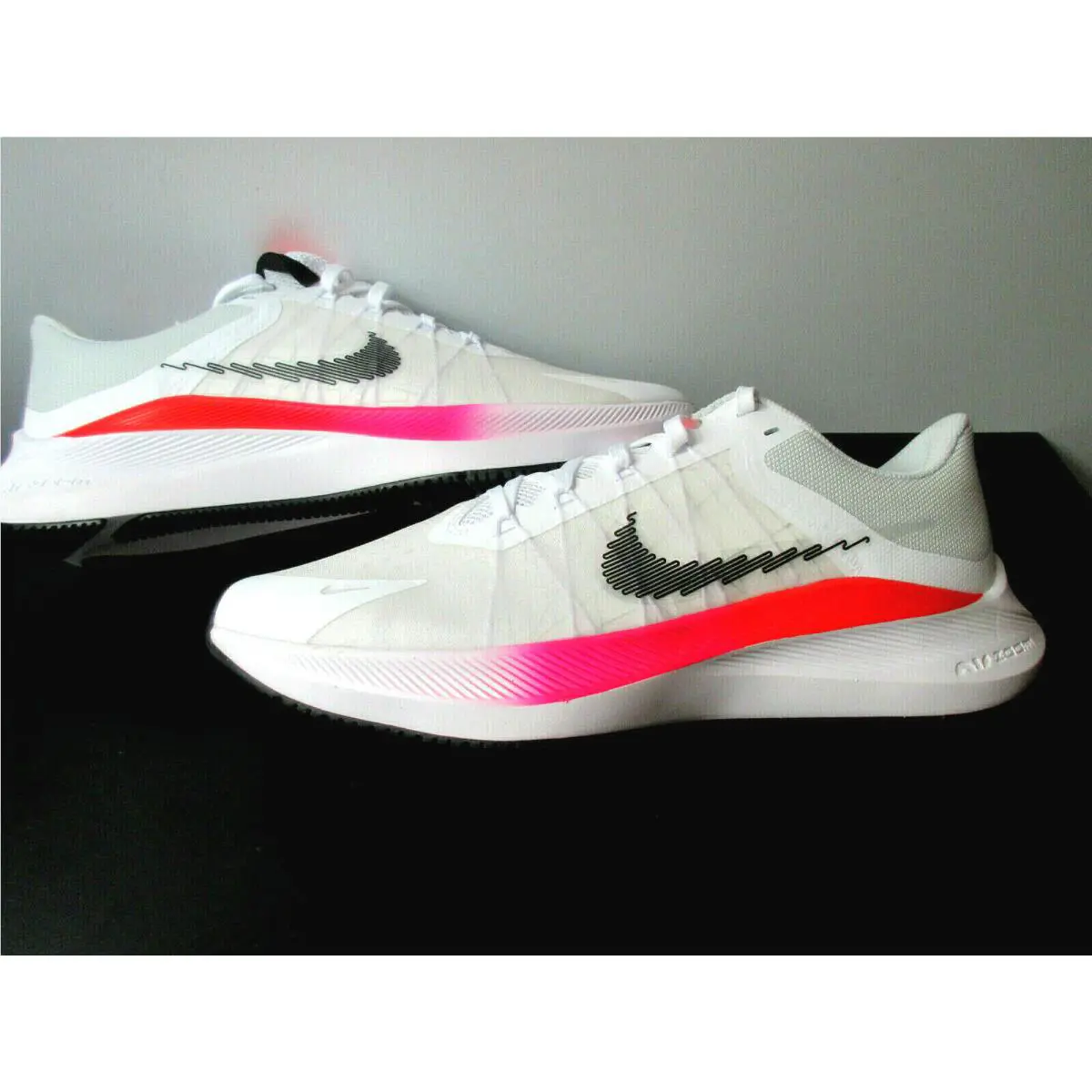 Nike shoes - Winflo 8 - Winflo - CW3419-100 - White/Bright Crimson/Total Orange/Black