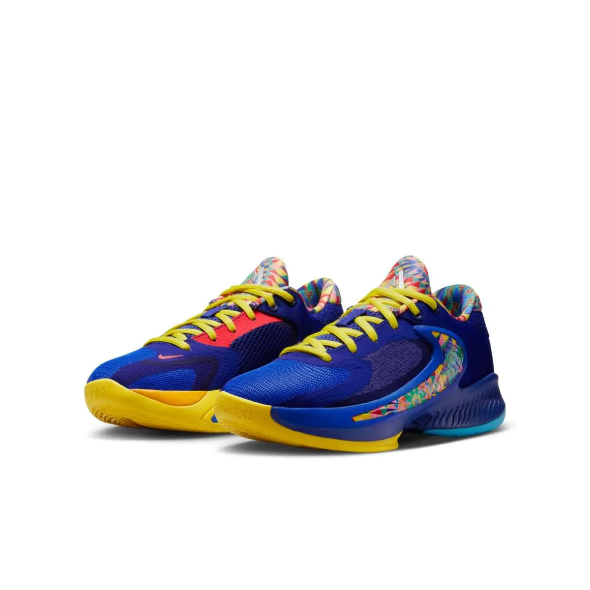 Nike shoes - Deep Royal Blue/Opti Yellow/Bright Crimson/University Gold 0