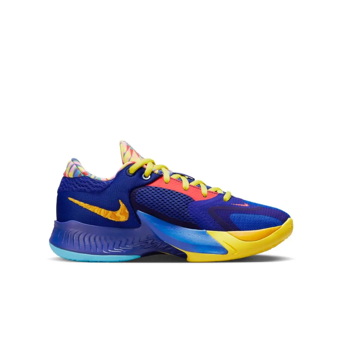 Nike shoes - Deep Royal Blue/Opti Yellow/Bright Crimson/University Gold 1