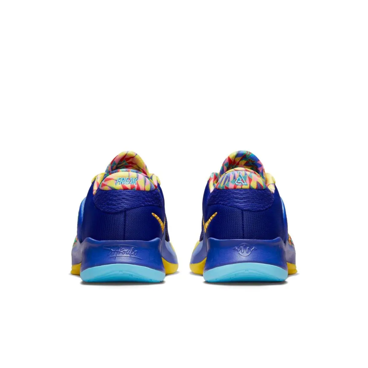 Nike shoes - Deep Royal Blue/Opti Yellow/Bright Crimson/University Gold 3