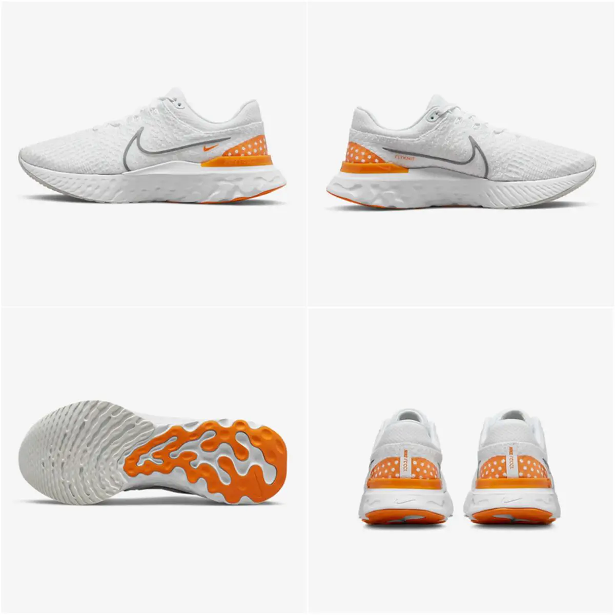 Nike shoes - Nike React Infinity - React Infinity - DH5392-100 - WHITE/PARTICLE GREY-KUMQUAT 0