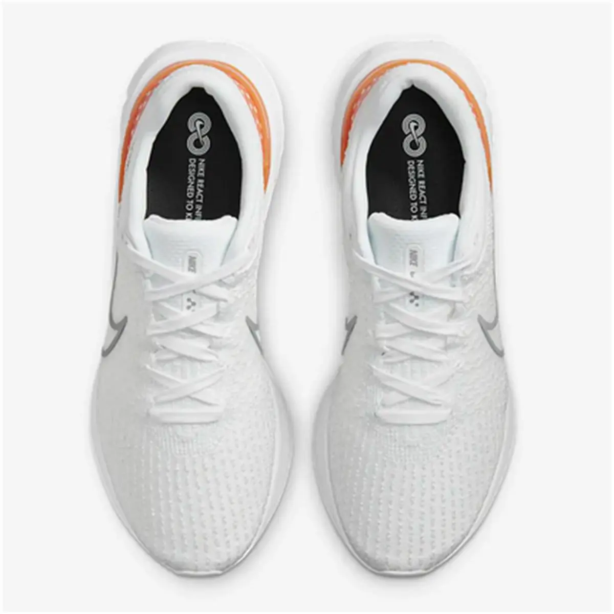 Nike shoes - Nike React Infinity - React Infinity - DH5392-100 - WHITE/PARTICLE GREY-KUMQUAT 2