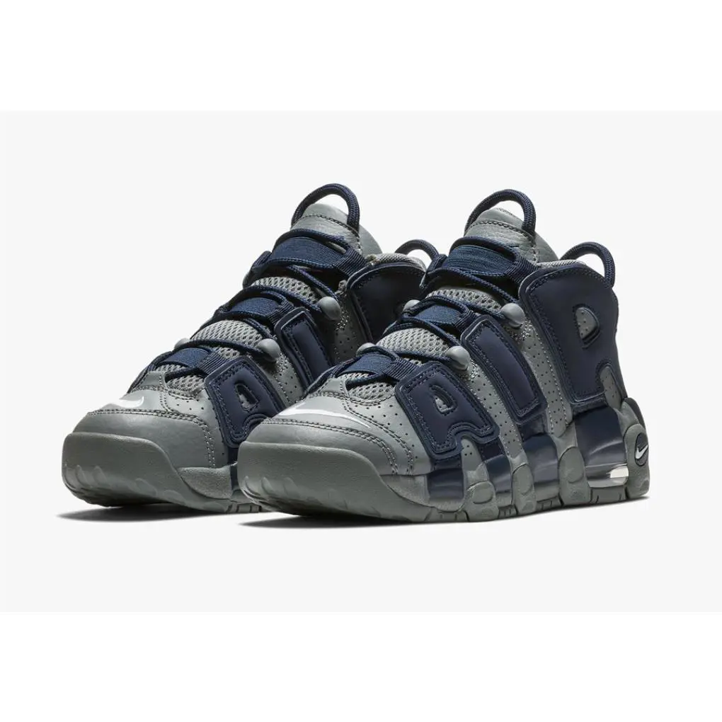 Nike shoes - Nike Air More Uptempo - Air More Uptempo - 415082-009 - Cool Grey/Midnight Navy Blue 5