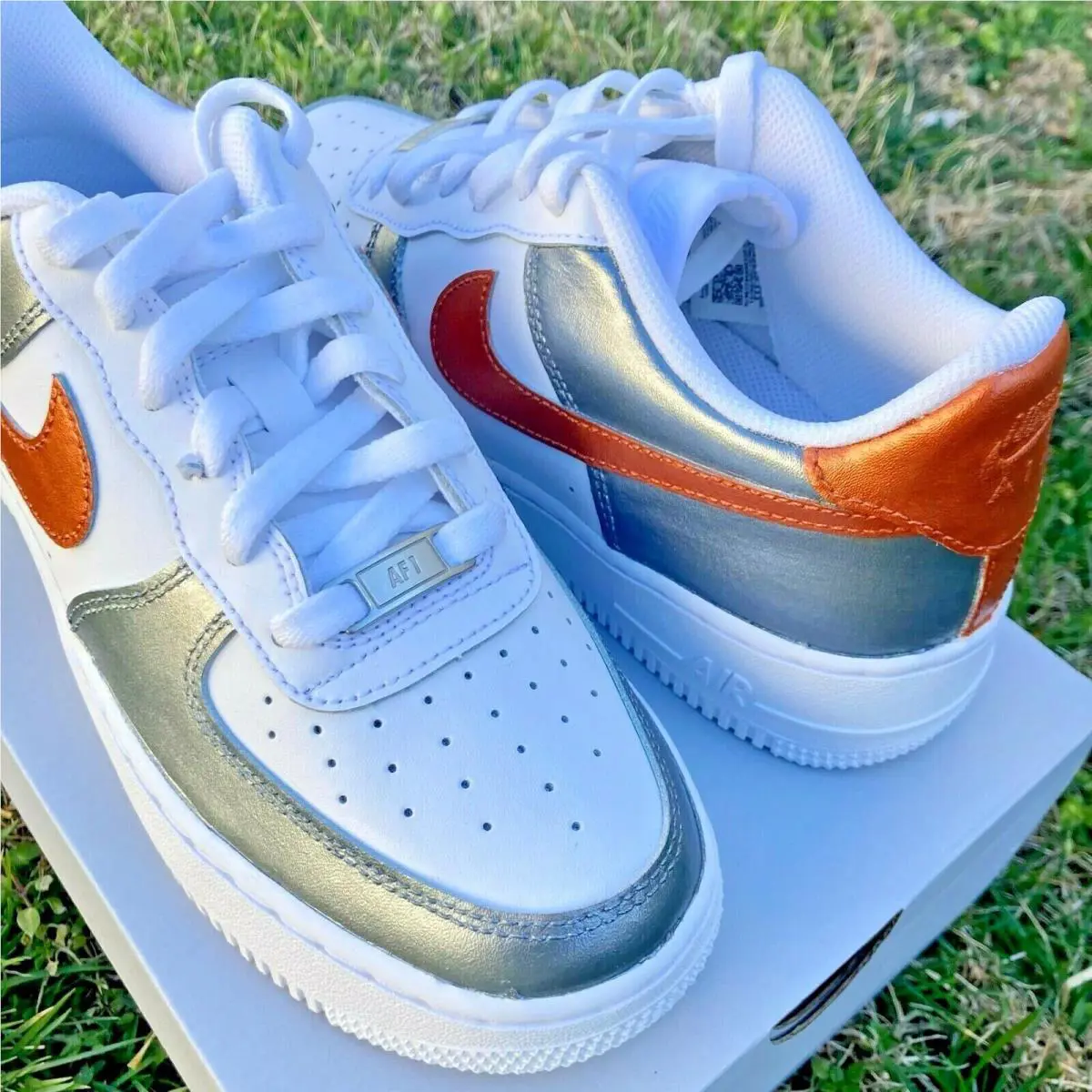 Nike shoes - Nike Air Force 1 - Air Force - CW2288-111 - Silver 9