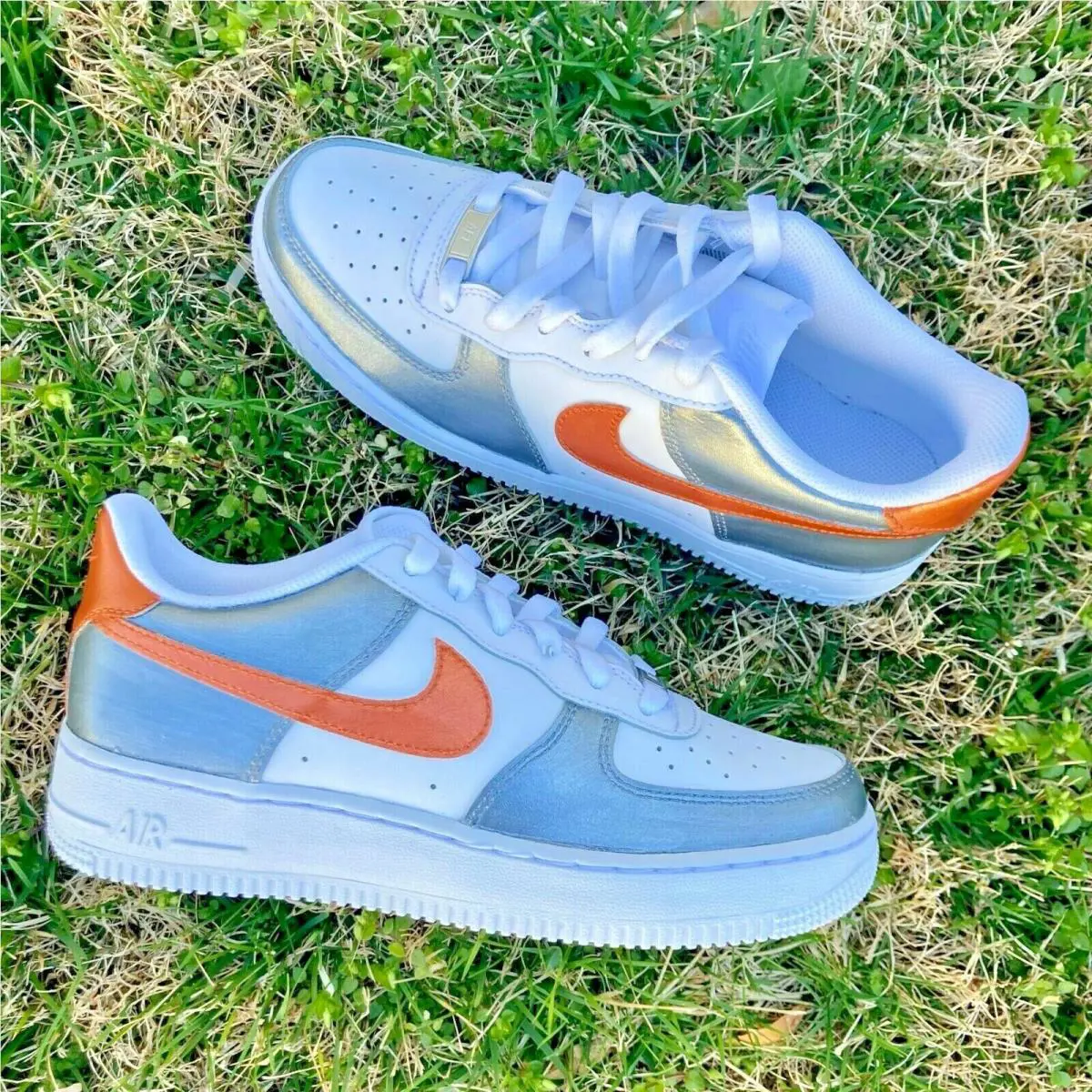 Nike shoes - Nike Air Force 1 - Air Force - CW2288-111 - Silver 5