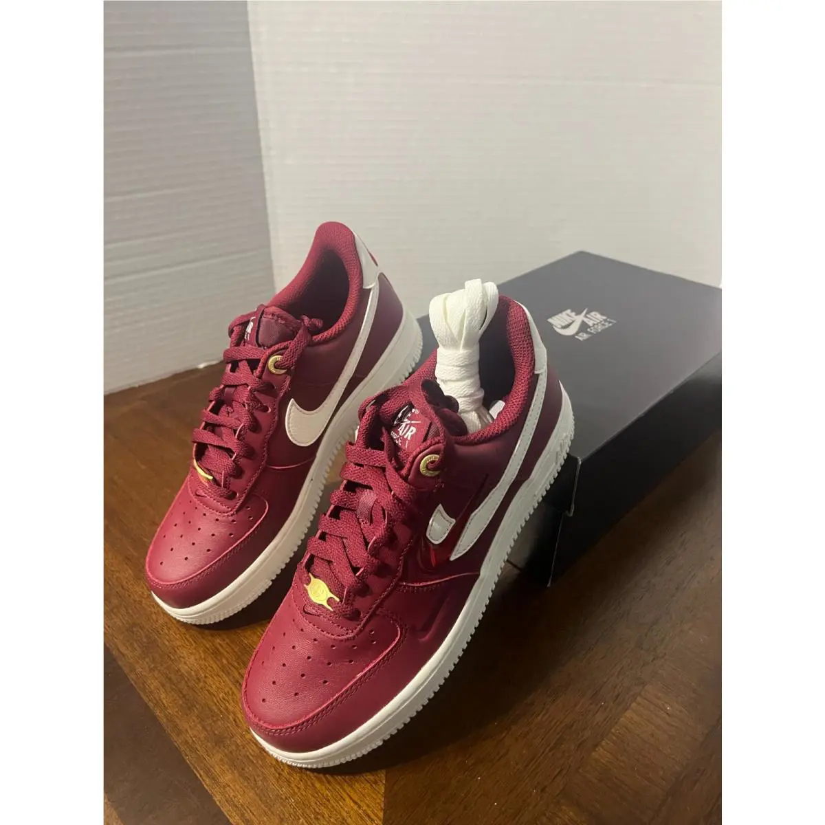 Nike shoes - Air Force 1 `07 PRM - Team Red/Tail-Gym Red 8