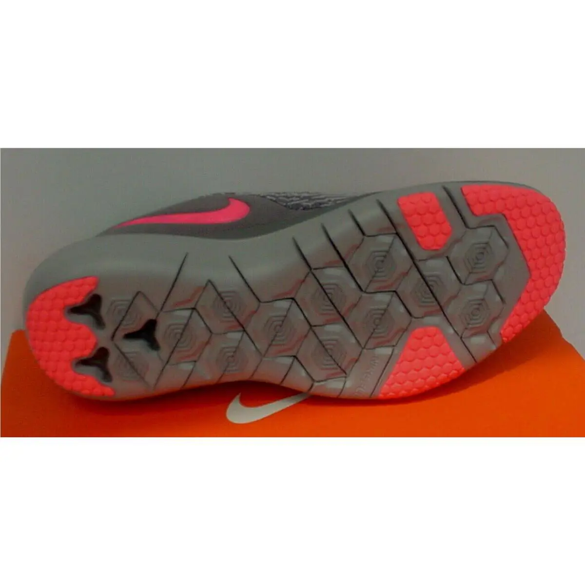 Nike shoes - Nike Flex Supreme TR - Flex Supreme - 6909014-003 - Gunsmoke/Hot Punch-white-atmosphere Grey 1
