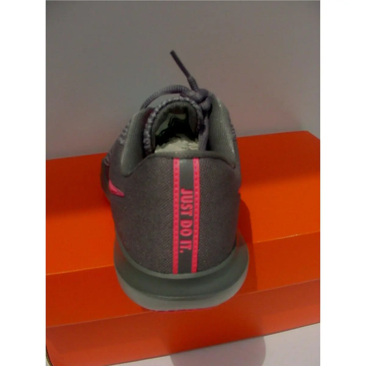 Nike shoes - Nike Flex Supreme TR - Flex Supreme - 6909014-003 - Gunsmoke/Hot Punch-white-atmosphere Grey 2