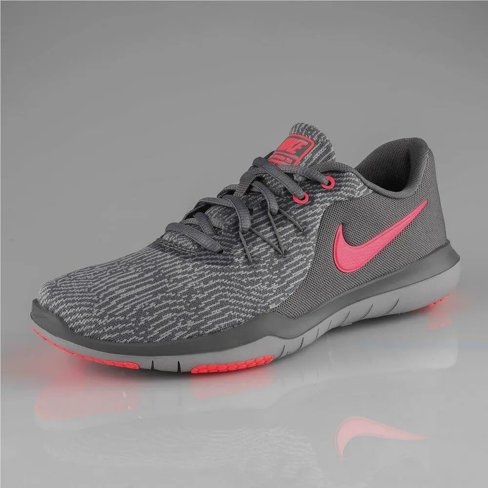 Nike shoes - Nike Flex Supreme TR - Flex Supreme - 6909014-003 - Gunsmoke/Hot Punch-white-atmosphere Grey 5