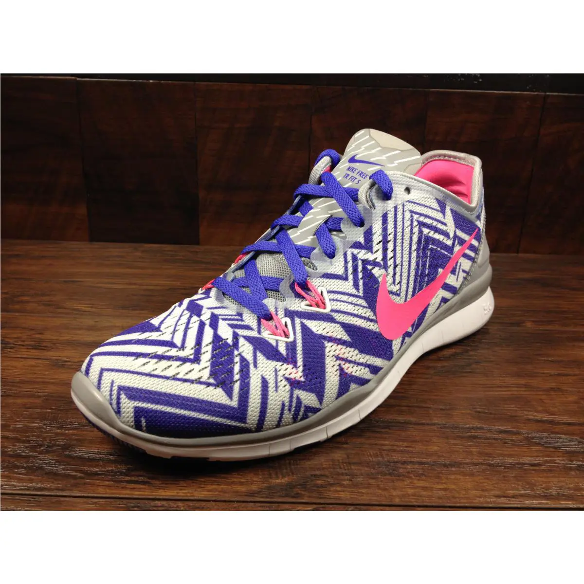 Nike shoes - Nike Free Tr Fit - Free Fit - 704695-005 - Wolf Grey / Pink / Persian Violet 0