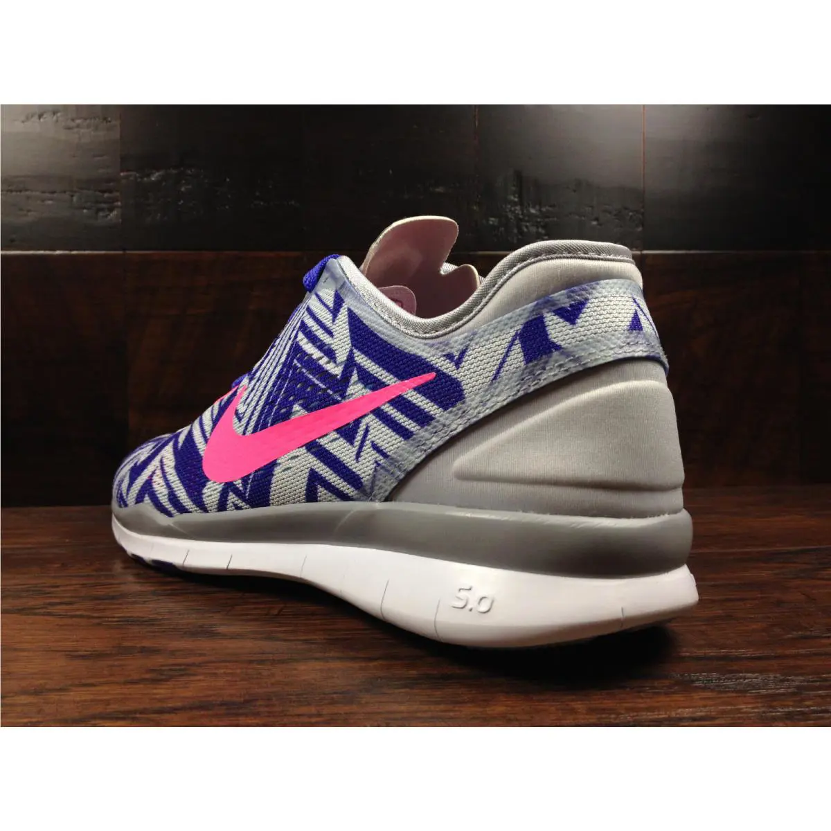 Nike shoes - Nike Free Tr Fit - Free Fit - 704695-005 - Wolf Grey / Pink / Persian Violet 7