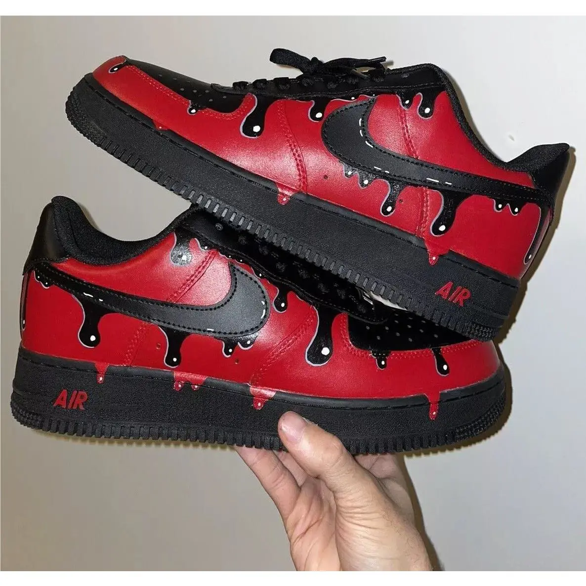 Nike shoes - Nike Air Force 1 - Air Force - CW2288-001 - Red 21