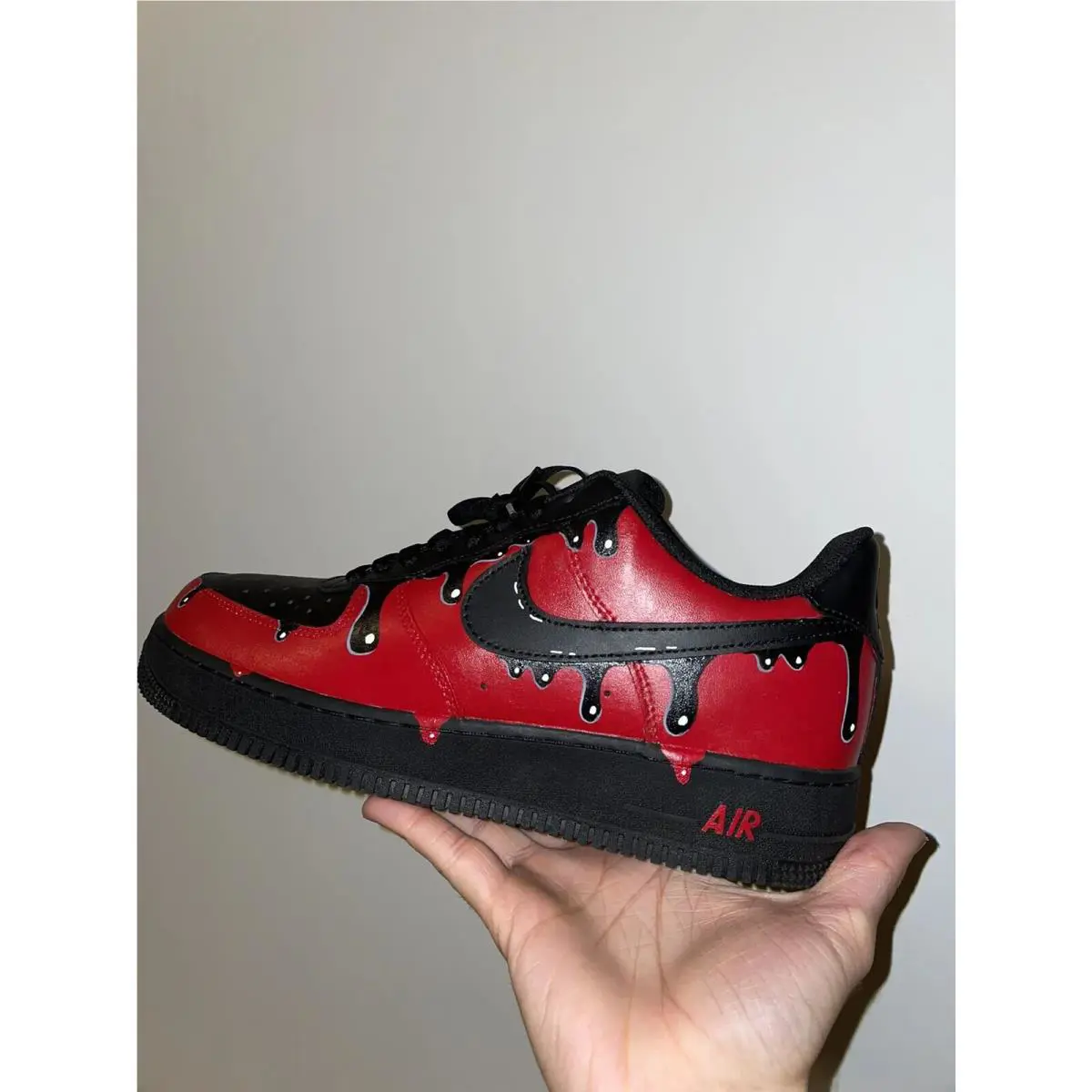 Nike shoes - Nike Air Force 1 - Air Force - CW2288-001 - Red 4