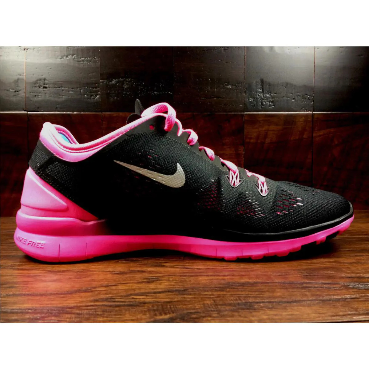 Nike shoes - Nike Free 5.0 - Free - 704674-002 - Black / Silver / Pink 6