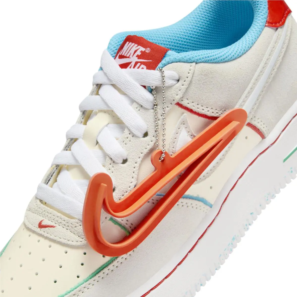 Nike shoes - Pale Ivory/Picante Red/Baltic Blue/White 2
