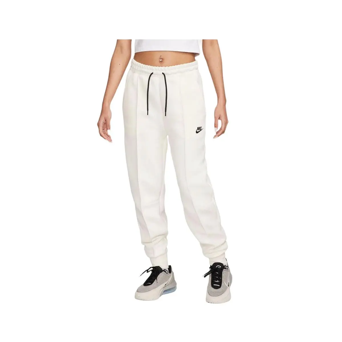 Nike Women`s Sportswear Tech Fleece Jogger Pants FB8330-110 Ivory SZ XS-3XL