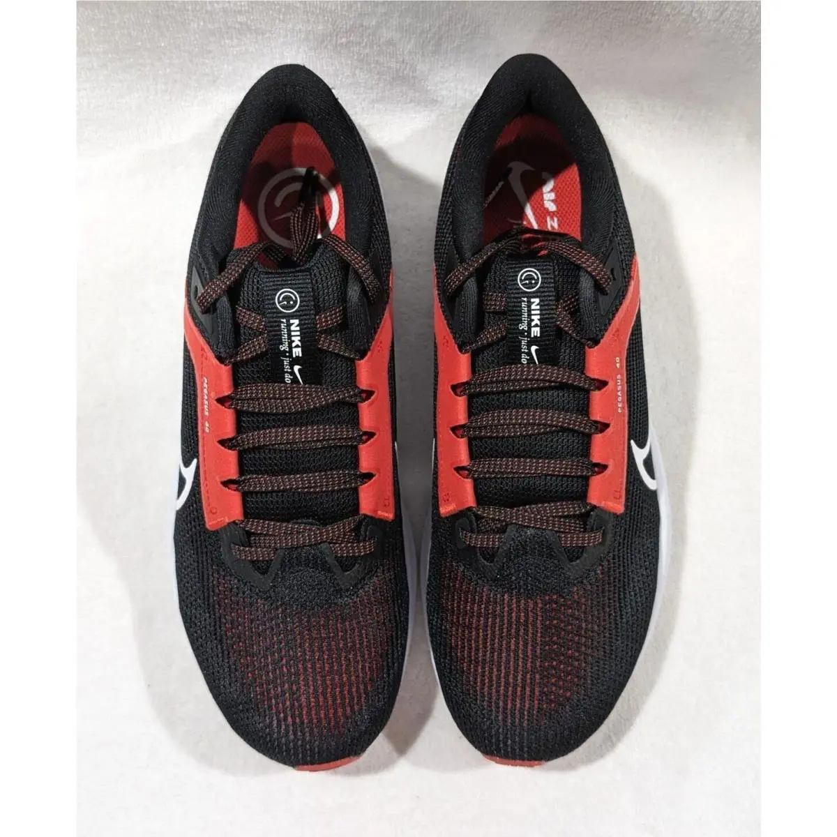 Nike shoes - Nike Air Zoom Pegasus 40 - DV3853-003 - Black/White/Crimson 0