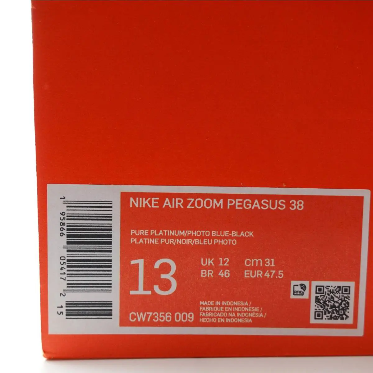 Nike shoes - Nike Air Zoom Pegasus - Air Zoom Pegasus - CW7356-009 - Black, Blue 6