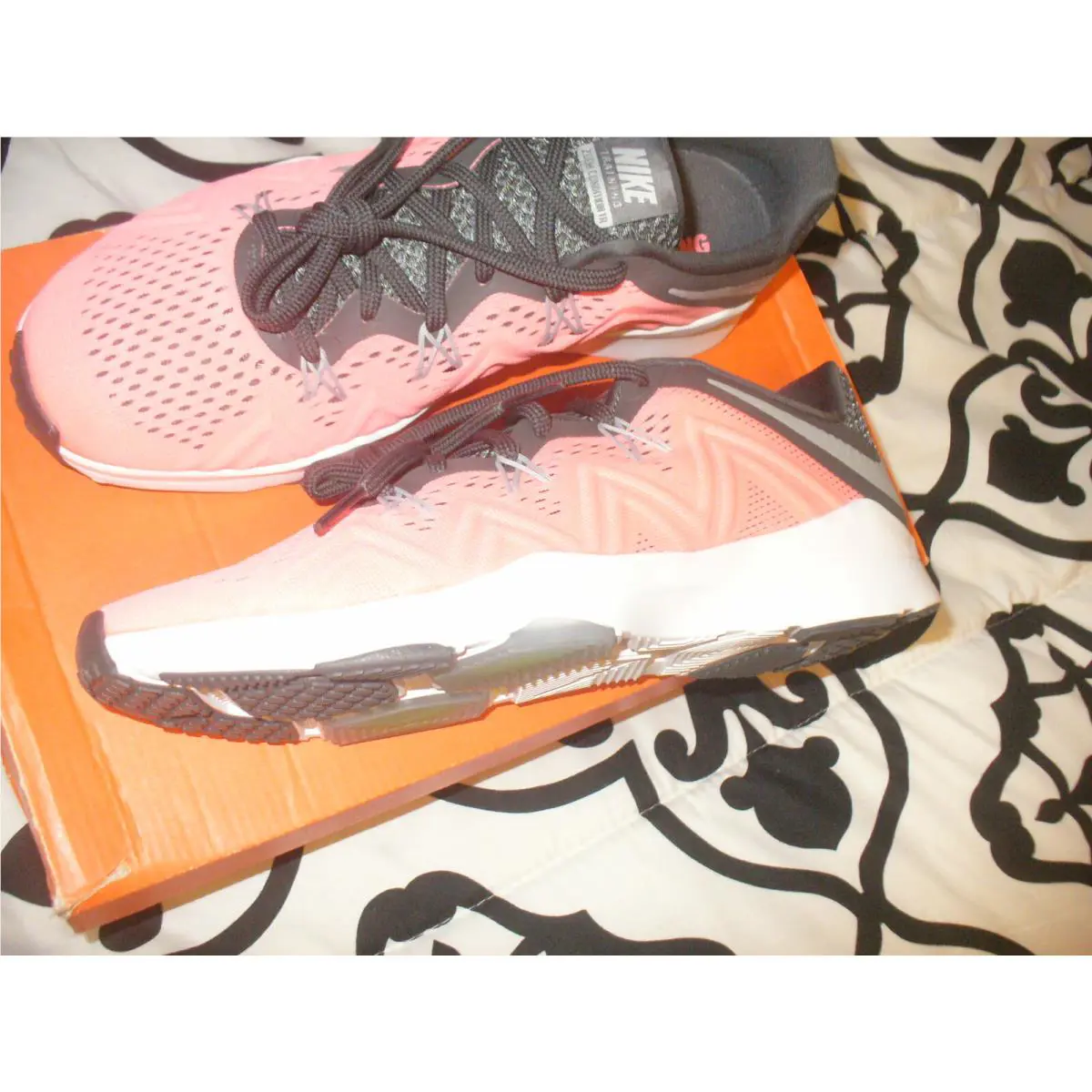 Nike shoes - Zoom Condition TR - Zoom Condition - 852472-600 - Pink/Gray 1