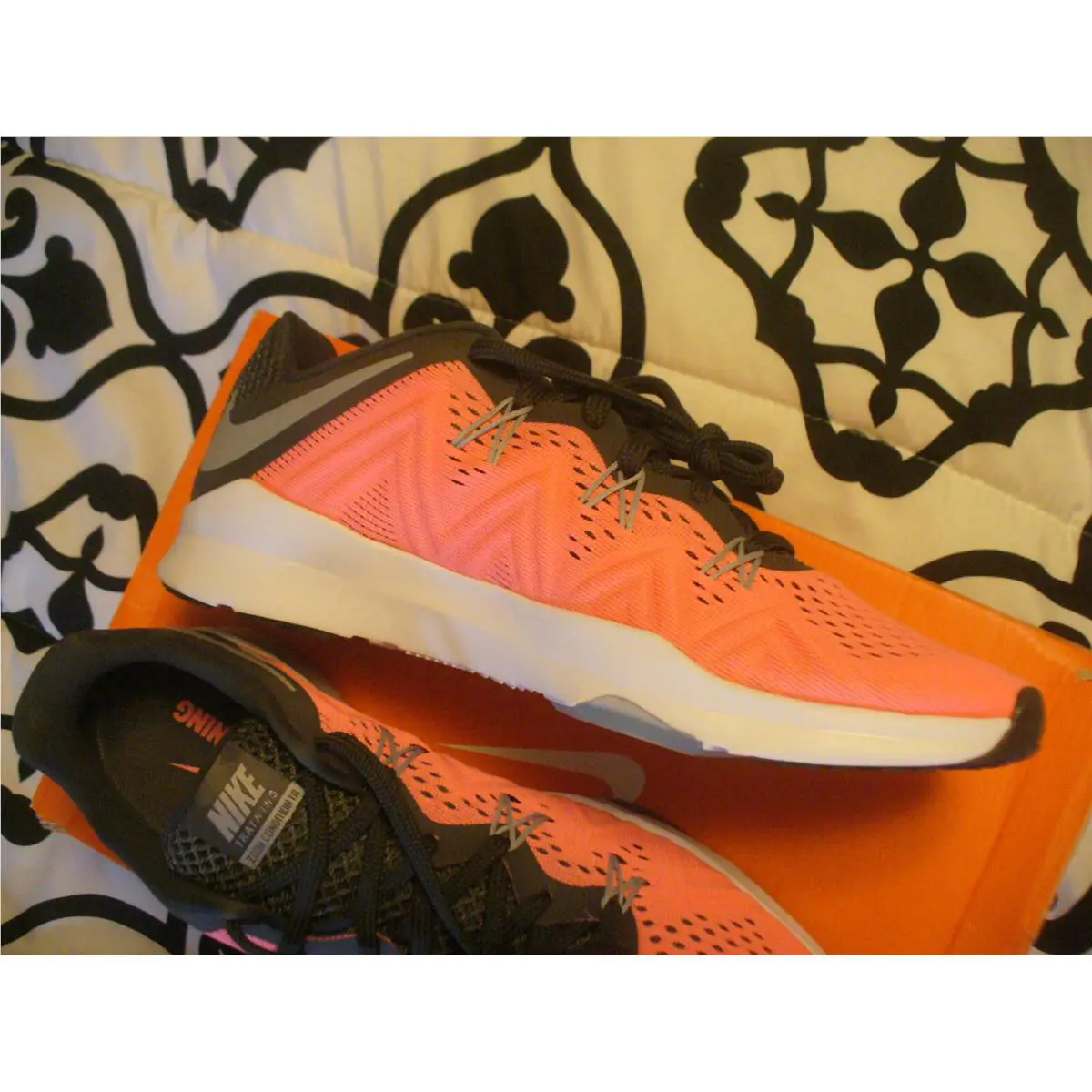 Nike shoes - Zoom Condition TR - Zoom Condition - 852472-600 - Pink/Gray 10
