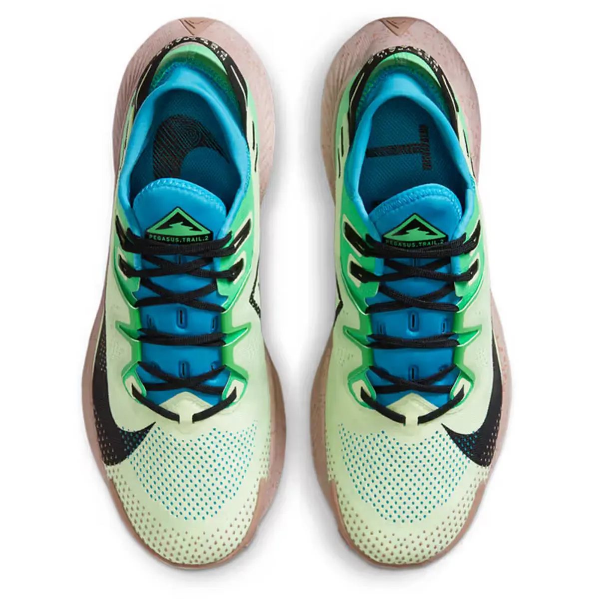 Nike shoes - Nike Pegasus Trail 2 - Pegasus Trail - CK4305 - Green and Blue 7