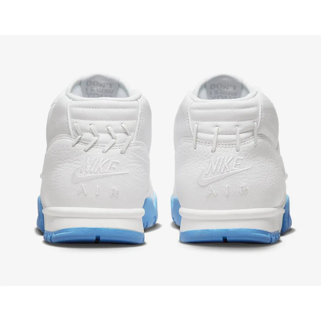 Nike shoes - White, White, University Blue 3
