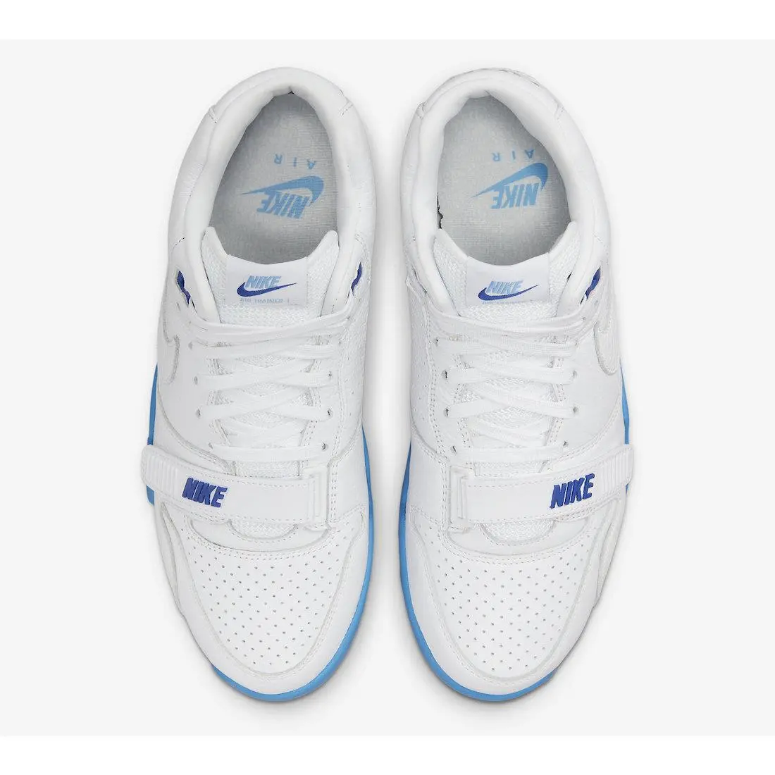 Nike shoes - White, White, University Blue 8
