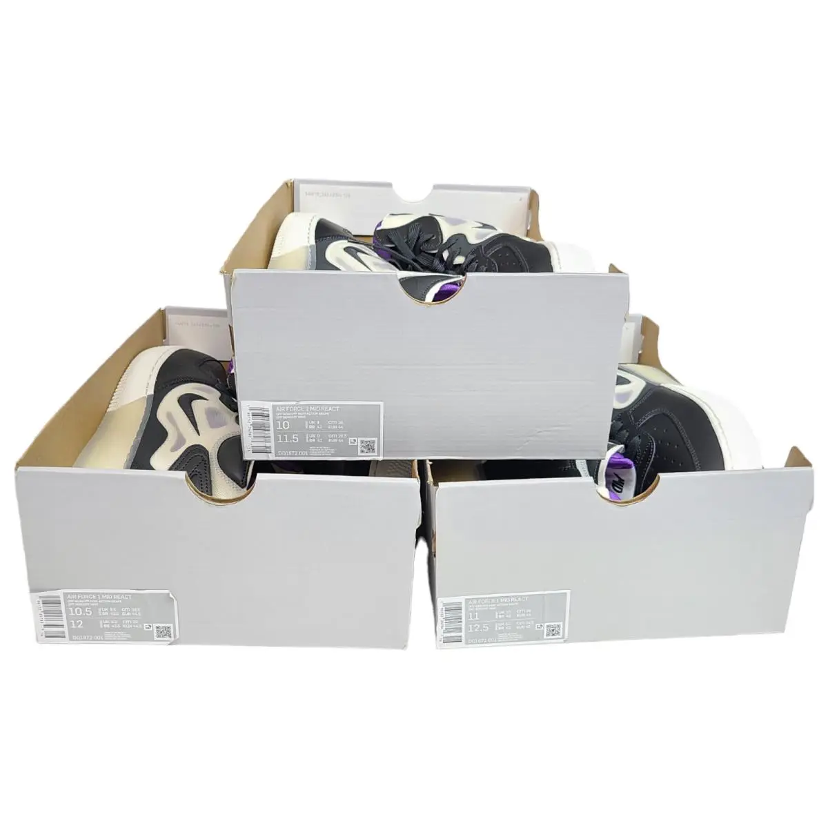 Nike shoes - Nike Air Force 1 Mid - DQ1872-001 - Black 8