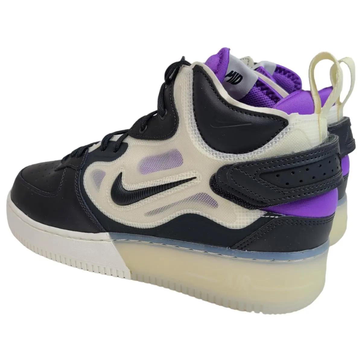 Nike shoes - Nike Air Force 1 Mid - DQ1872-001 - Black 3