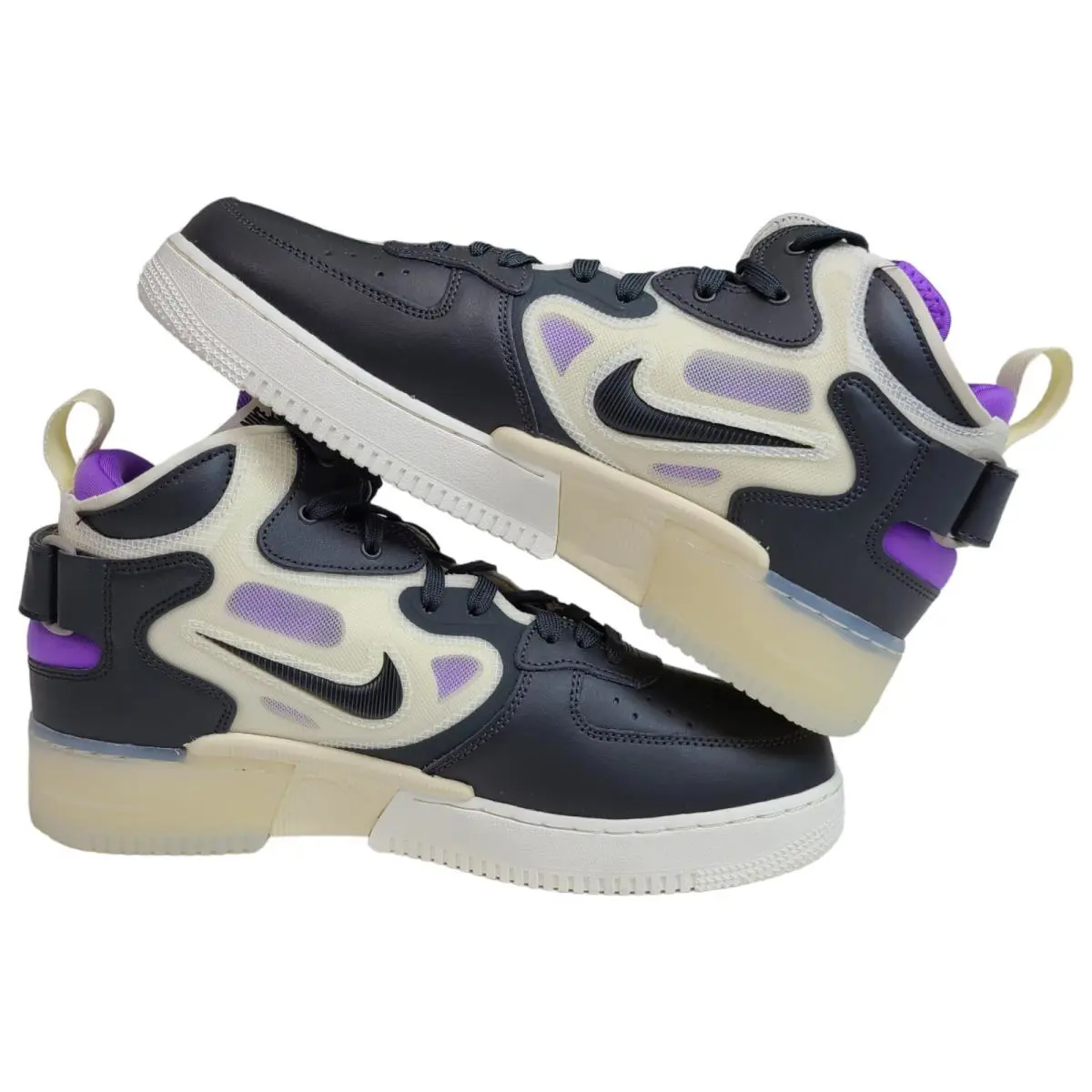 Nike shoes - Nike Air Force 1 Mid - DQ1872-001 - Black 6