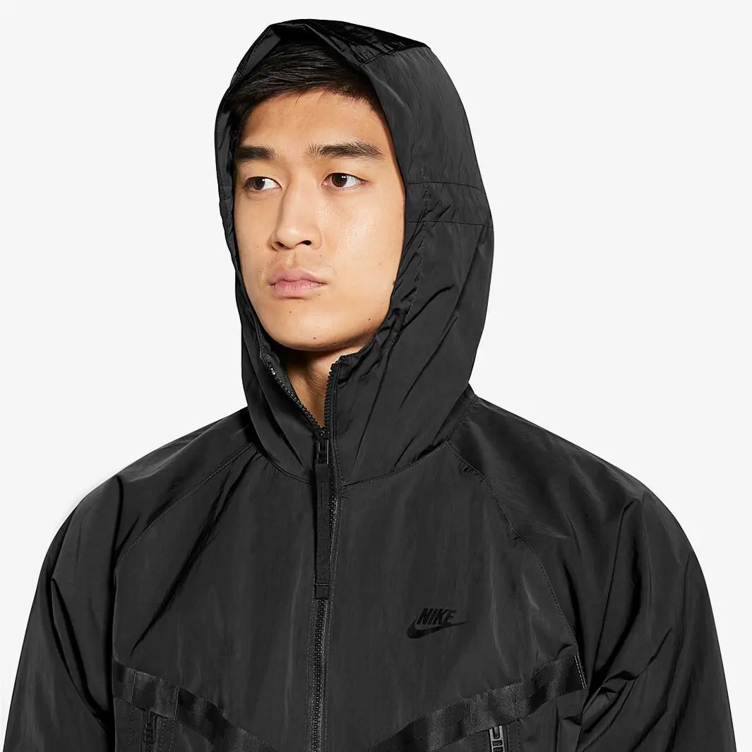 Nike clothing - Nike Tech Windrunner - Tech Windrunner - Black 1