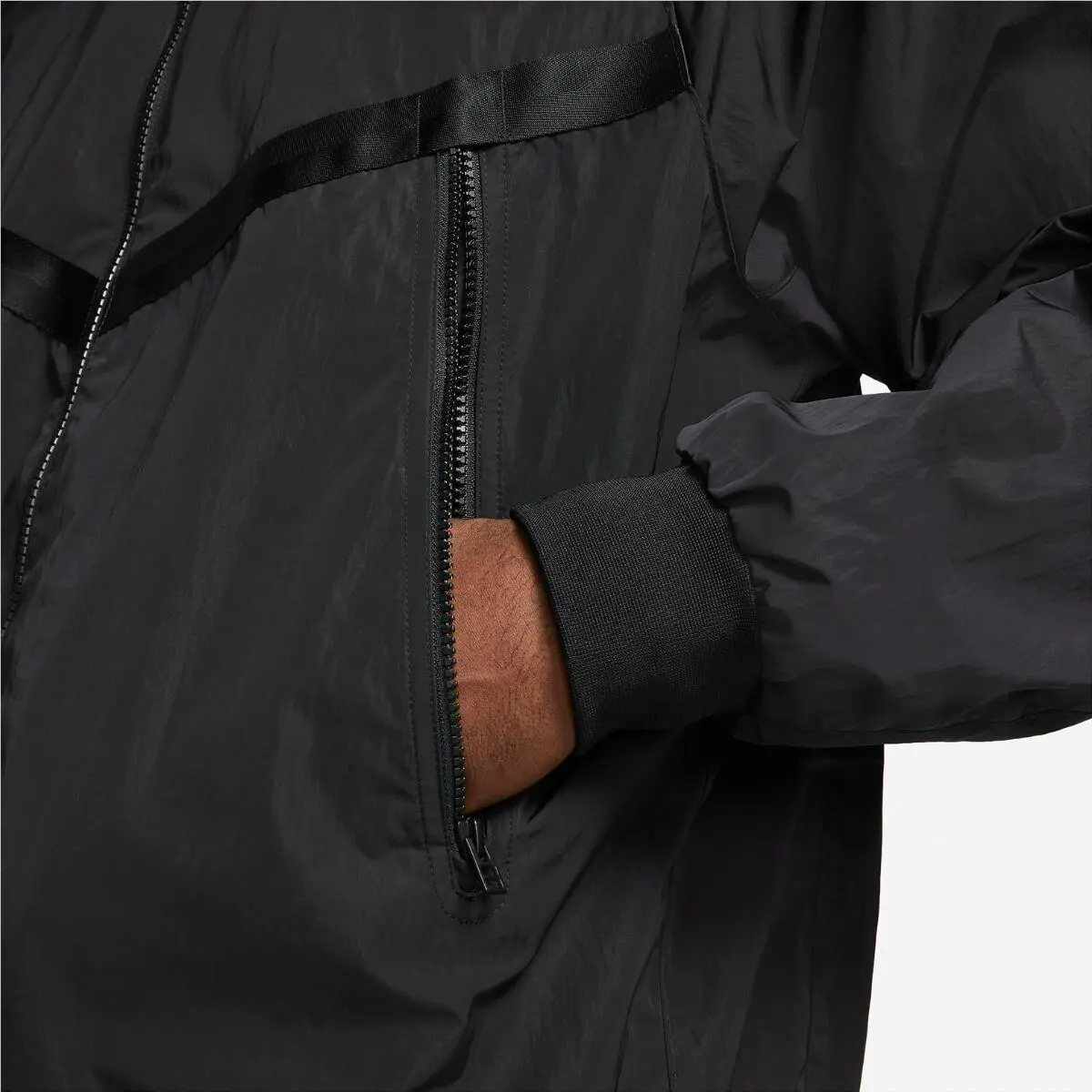 Nike clothing - Nike Tech Windrunner - Tech Windrunner - Black 3