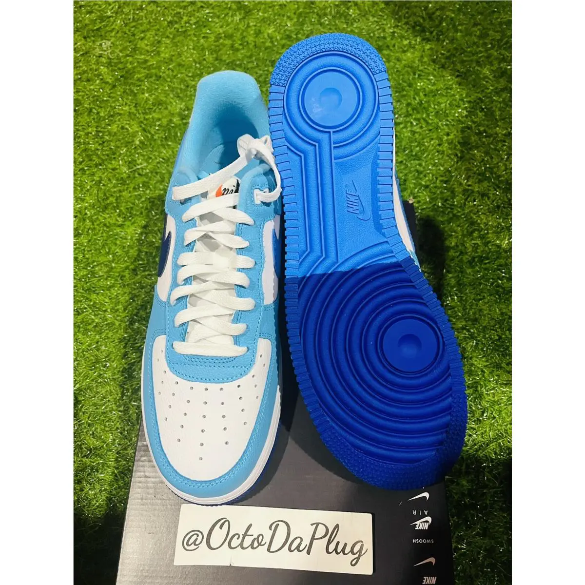 Nike shoes - Nike Air Force 1 - Air Force - DZ2522-100 - Blue 1