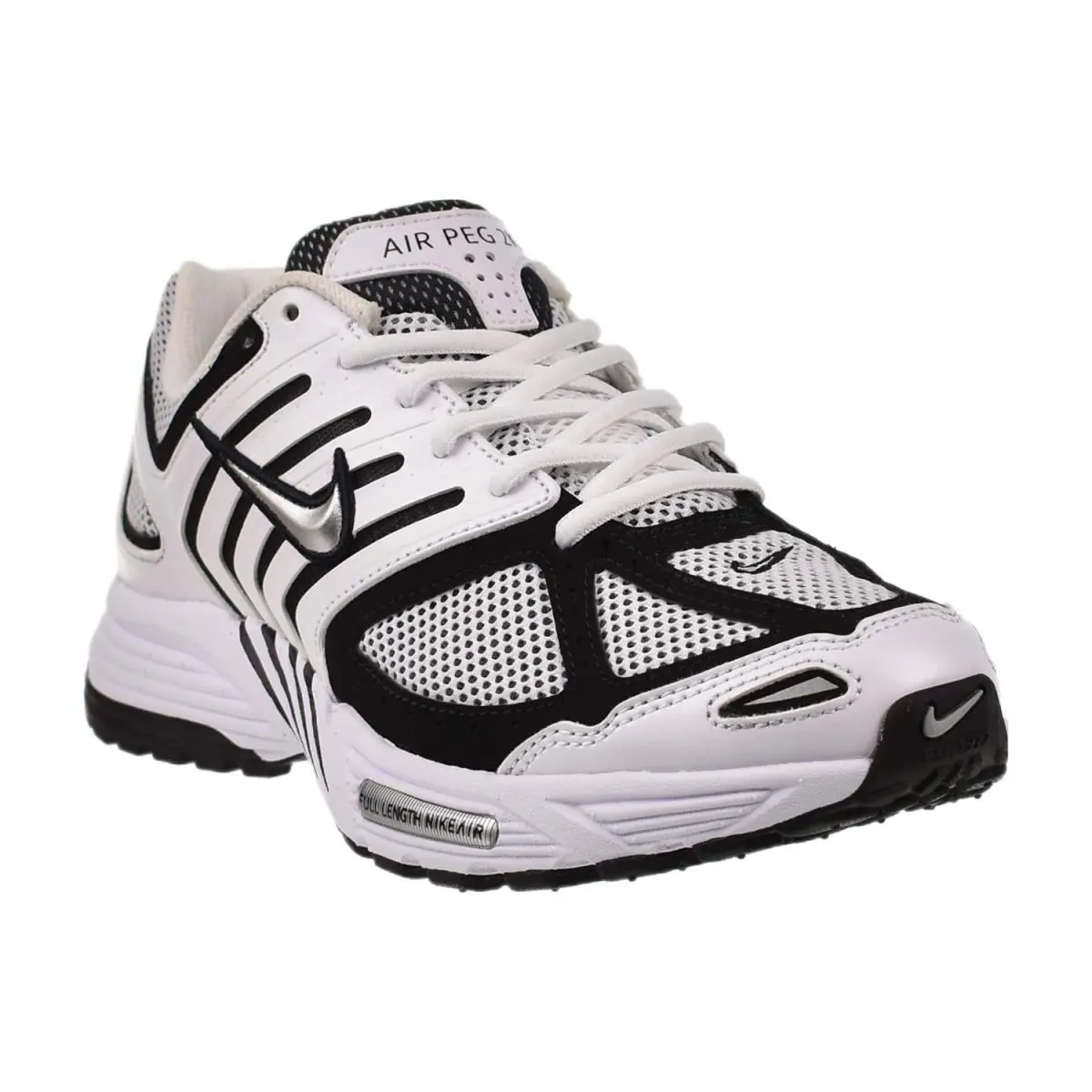 Nike shoes - White-Black-Metallic Silver 0