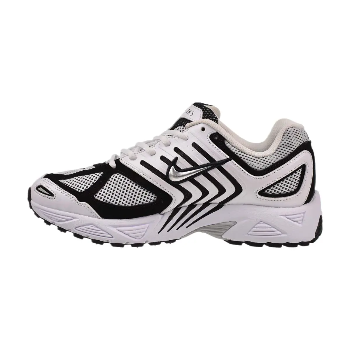 Nike shoes - White-Black-Metallic Silver 2