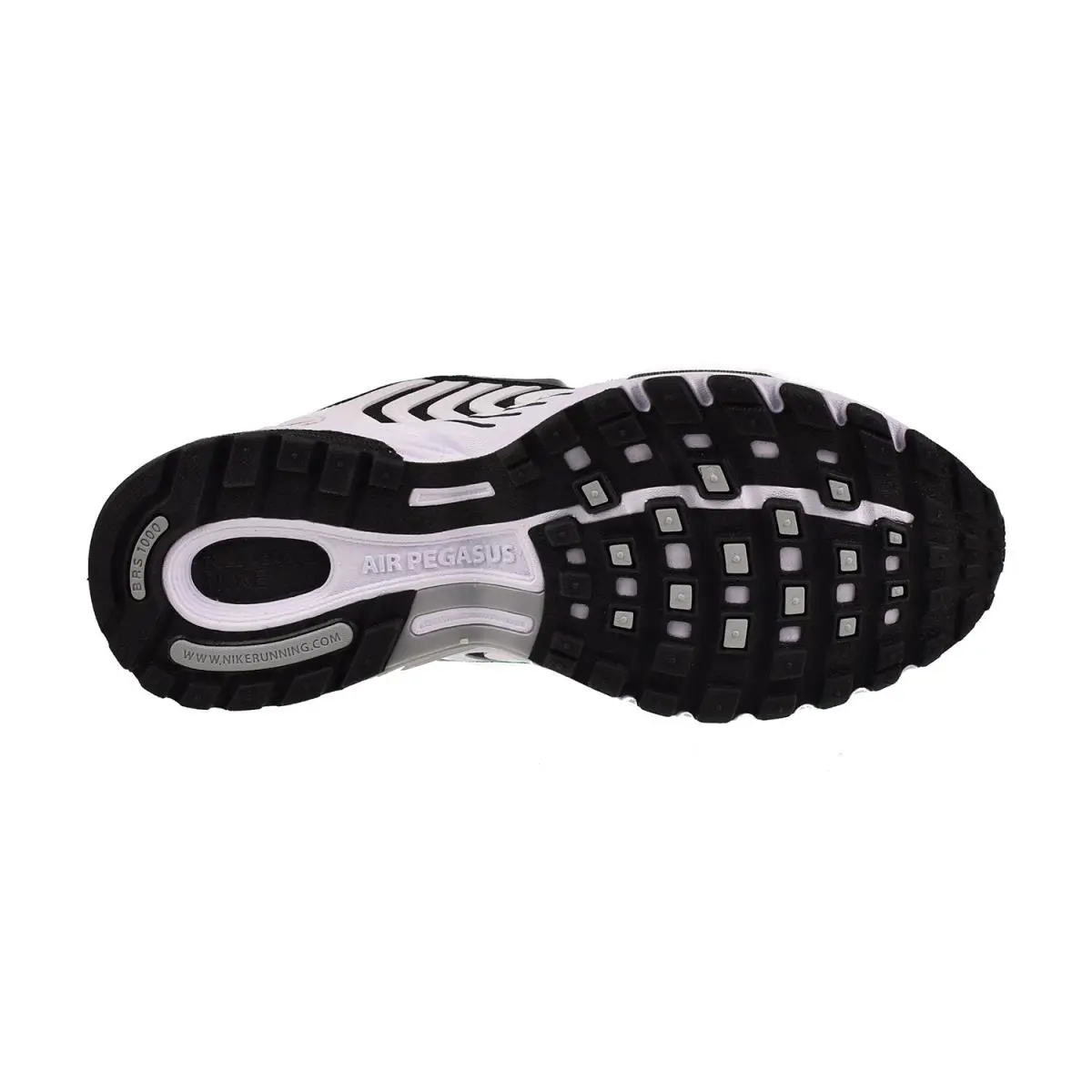 Nike shoes - White-Black-Metallic Silver 4