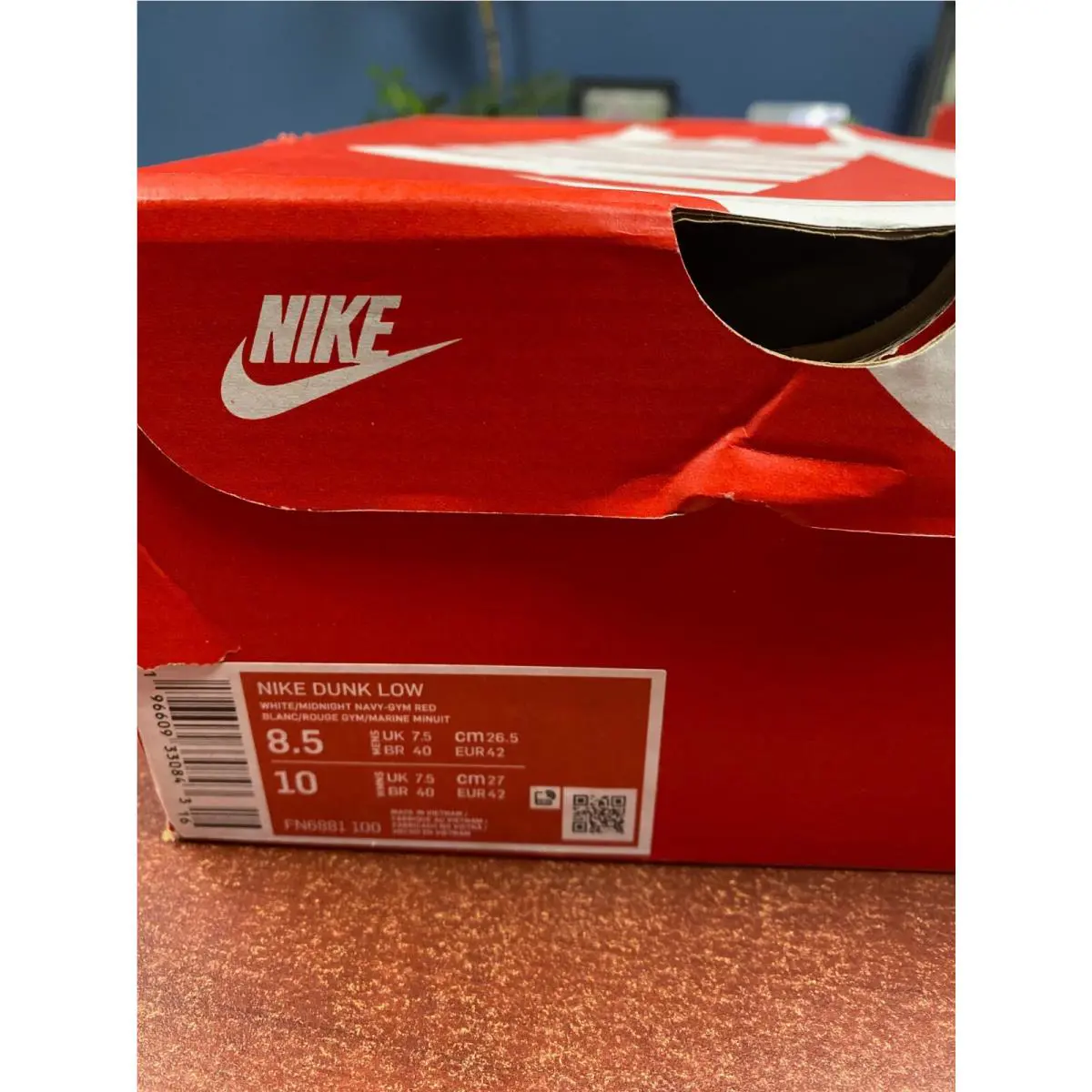 Nike shoes - Nike Dunk Low - Dunk Low - FN6881100 - Blue 3