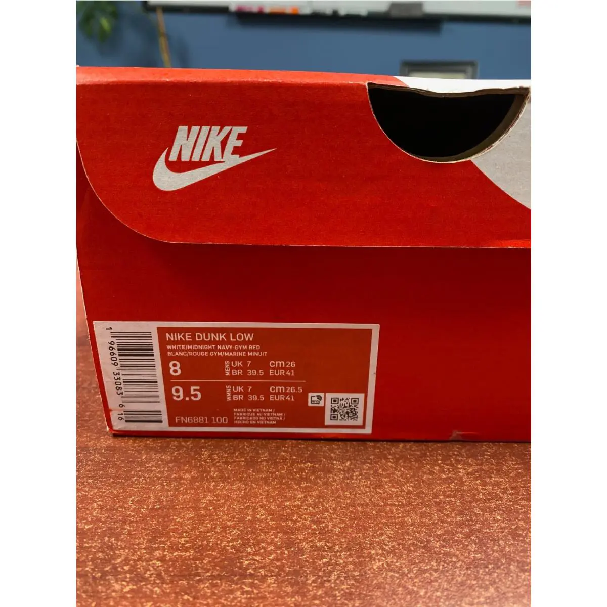 Nike shoes - Nike Dunk Low - Dunk Low - FN6881100 - Blue 4