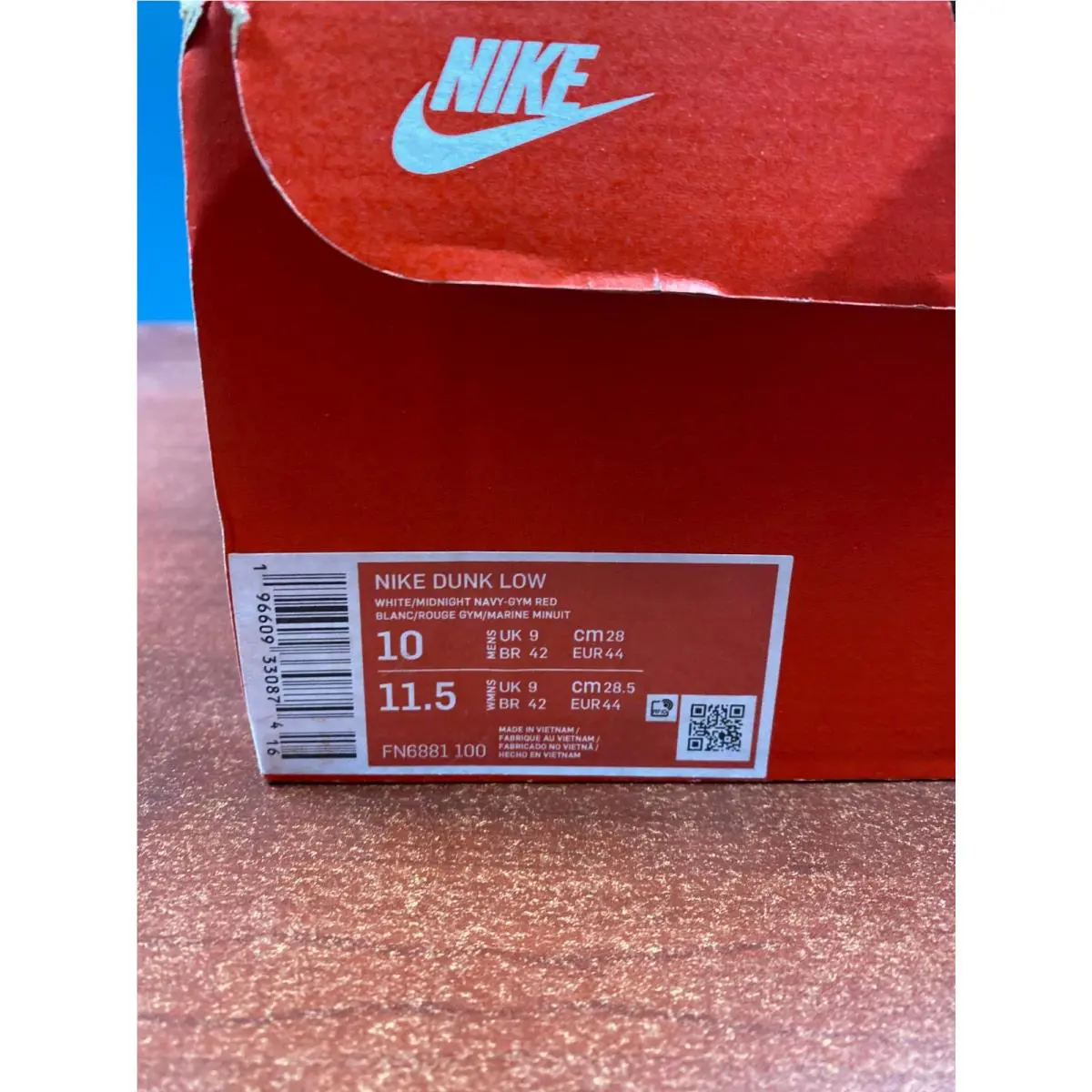 Nike shoes - Nike Dunk Low - Dunk Low - FN6881100 - Blue 5